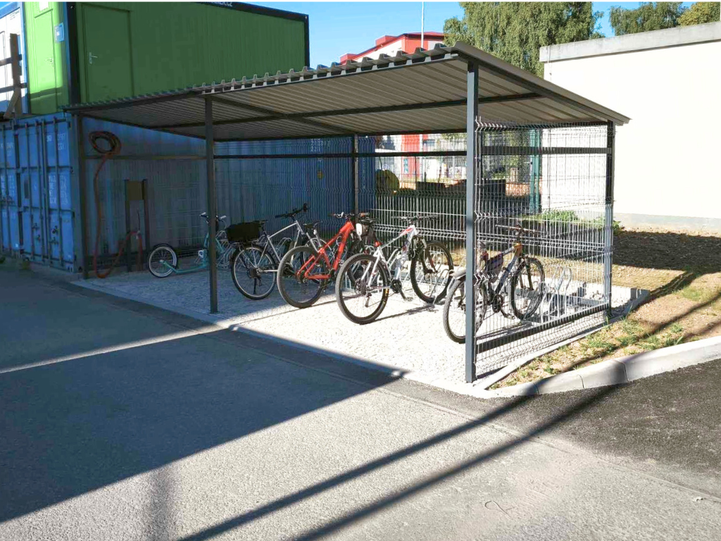 Přístřešek pro kola Jankovo.cz 3D PANELY